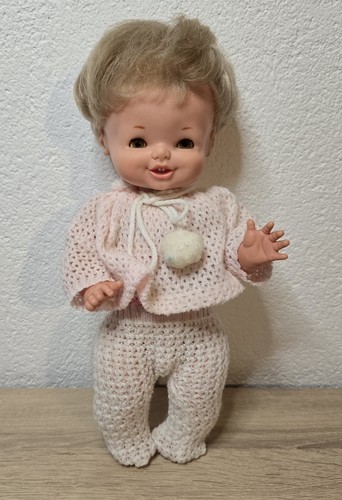 Cute plastic doll famosa - plastic, doll,