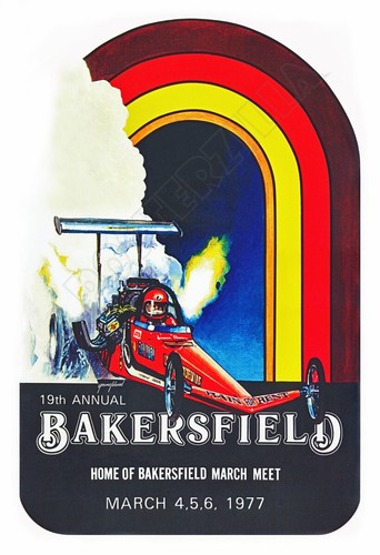 Famosa drag strip - drag, 1977