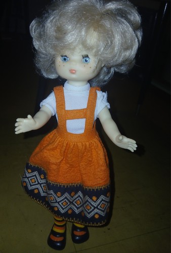 Ancienne poupée muñeca lesly - ancienne,